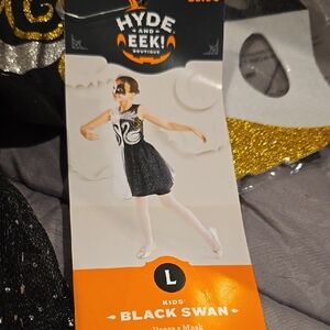 ❤️10/$40 new Black Swan Kids Costume Halloween